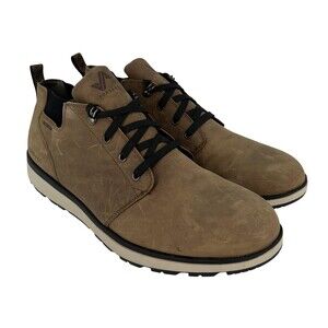 Forsake Davos Boots Mens Size 14 Brown Leather Mid Waterproof Chukka Hiking